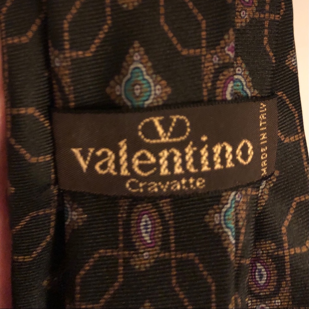 Mens Valentino Tie - Picture 4 of 5
